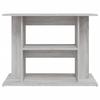VidaXL Support pour aquarium sonoma gris 80x35x60 cm bois d'ingénierie 833581