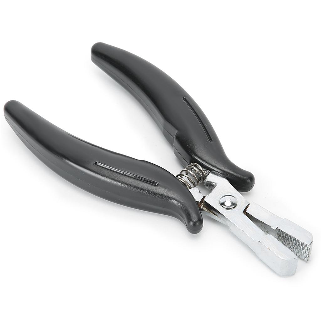 Hair Extension Pliers for Micro Rings Beads Professional Hair Extension Tool Black