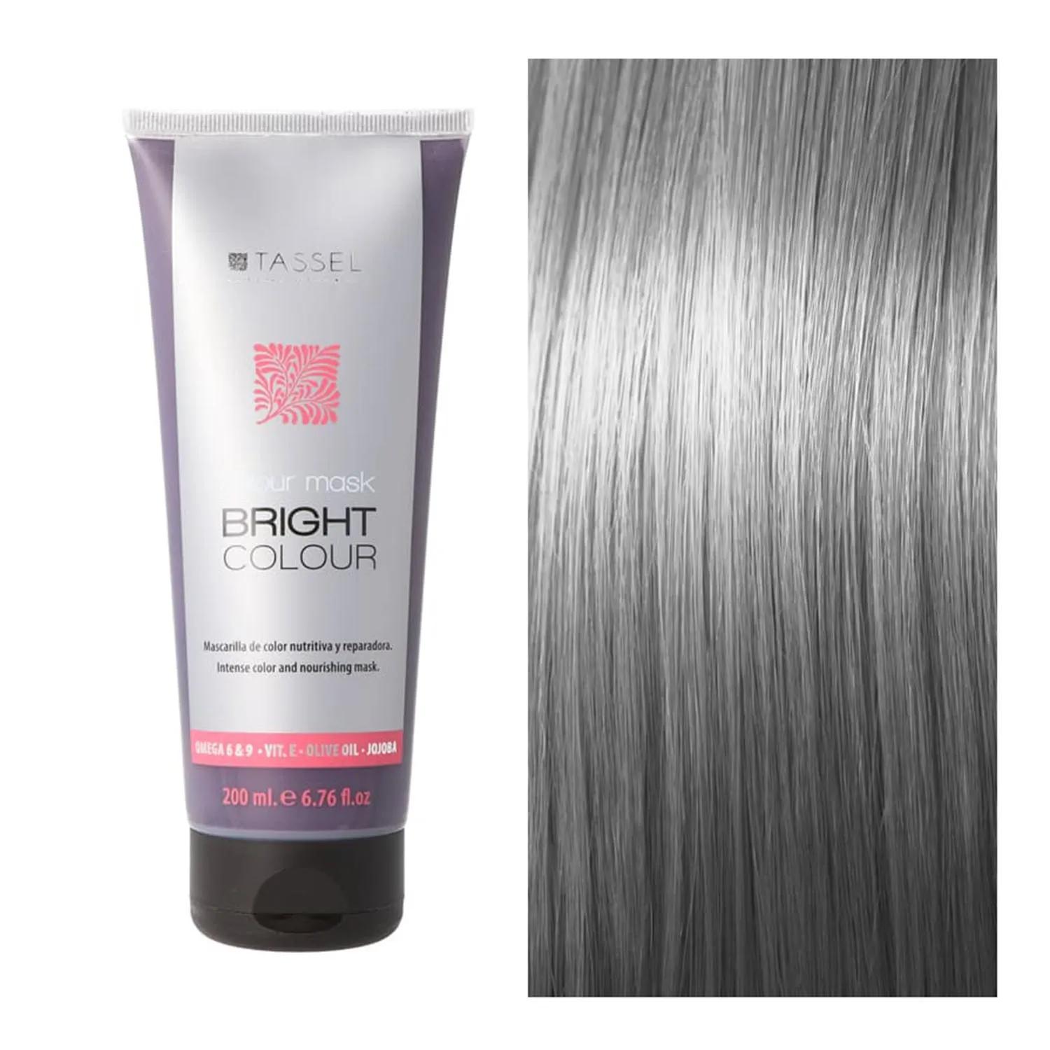 Eurostil Bright Colour Маска для волос Цвет Серый 1 шт.