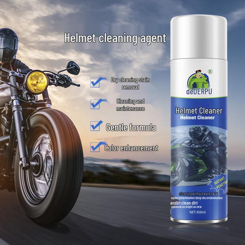 Пеноочиститель для мотоциклетного шлема