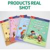 Kids Grooved Handwriting Practice Book English Early Education Fun Drawing Training Workbook