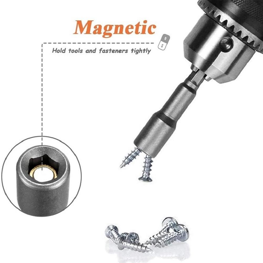 Hex Socket Adapter Socket Adapter Essential Hex Socket Adapter for Pneumatic/Electric Screwdrivers 3 Piece Set