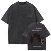 T-shirt Vintage Lavata Edizione Limitata Rapper Kendrick Lamar They Not Like Us Estate Unisex Donna Hip Hop Oversize Street Girocollo Maglietta