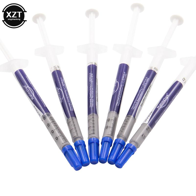 

10 шт./лот 1 г Высокоэффективная серая термопаста для радиатора Охлаждение ЦП Кулер Термопаста Силиконовая Теплопроводная Термопаста