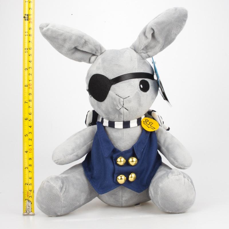 Ciel Phantomhive Rabbit Plush Soft Doll Toy 12" From Anime Kuroshitsuji Black Butler Collection