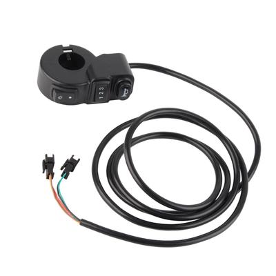 Electric Bike Thumb Throttle Bike Speed Regulater Accelerator Conversion Part for Electric Bicycle Tricycle