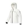 Fila Warm Versatile Hooded Long Sleeve Down Jacket Women Outerwear White-Jade A11W446907F-WT