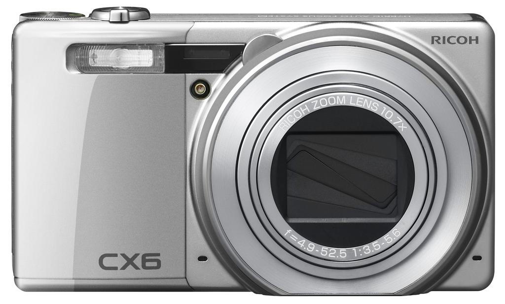 Ricoh Digitalkamera CX6 Silber CX6-SL