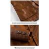 Tucano Men's Spring/Autumn Faux Leather Suit Collar Jacket