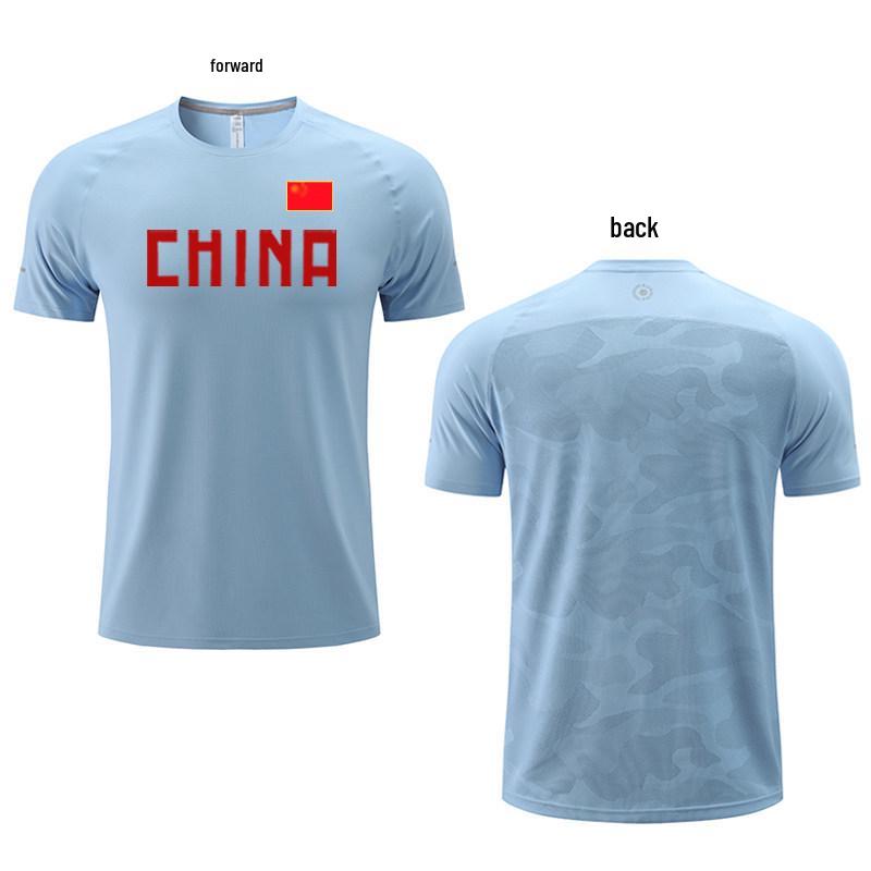 Unisex Quick-Dry Marathon T-Shirt & Track Suit - Short Sleeve, Team Uniform for Running and Fitness