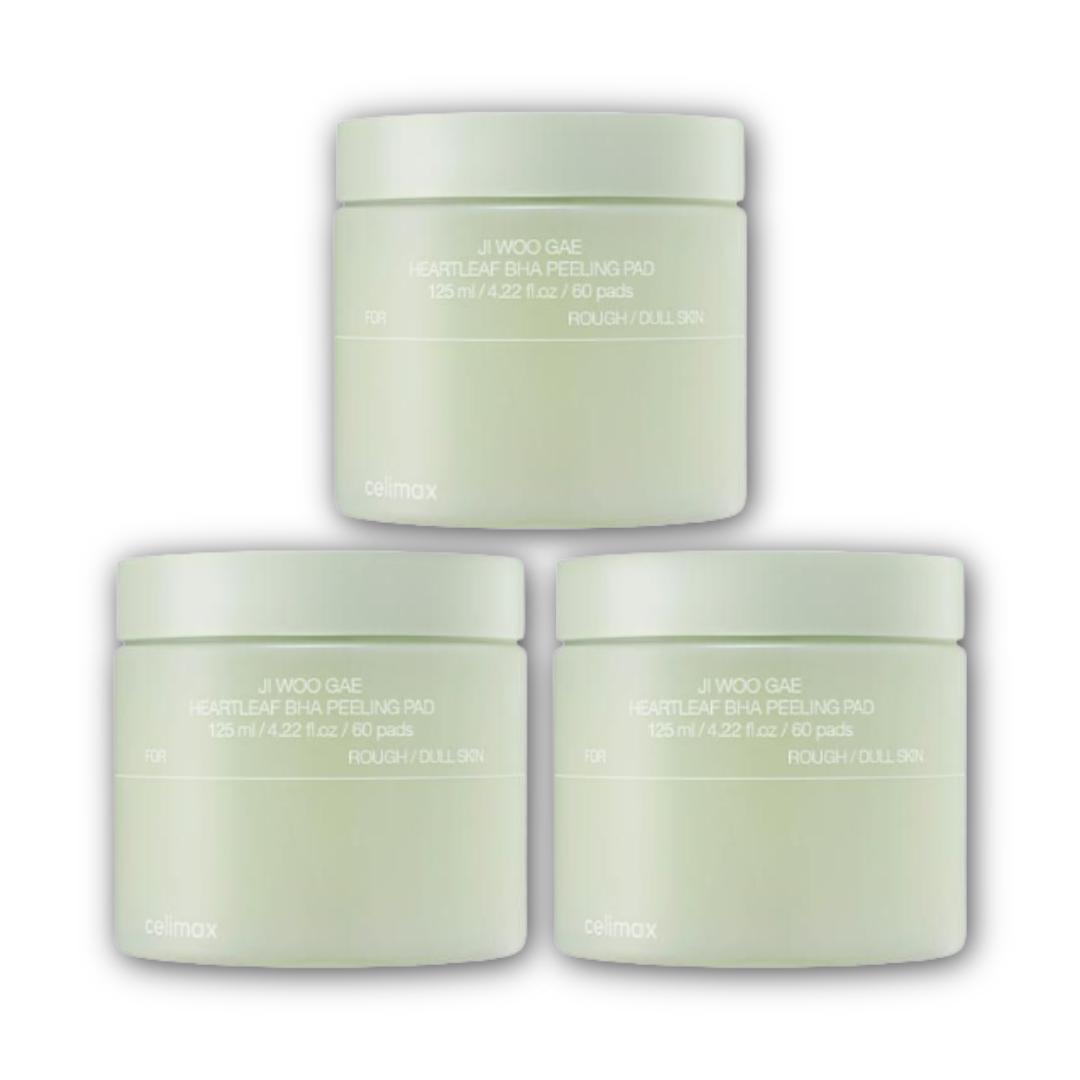 

Celimax Houttuynia BHA Eraser Пилинг-пэды 60 шт. (3 варианта) #60 Pads x 3pcs