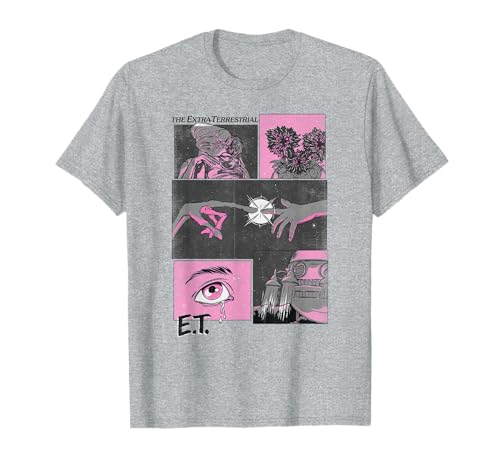 E.T. The Extraterrestrial Comic Strip Poster T-Shirt