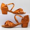 Children Latin Dance Shoes Girls Woman Ballroom Tango Dancing Shoes Wholesale Dance Shoes For Girls Low Heel Kids Salsa Sandals