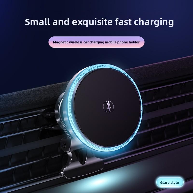 Colorful Magnetic Wireless Charging Mobile Phone Holder