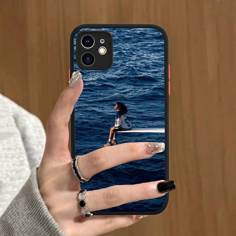 

Popular Singer S-Sza Phone Case For IPhone 16 15 14 13 12 11 Pro Max Plus X XS MAX Black Matte Phone Fundas iphone 11pro