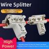 Conductor Brass High Power Splitter High Power Fast Connector Quick Terminal Block