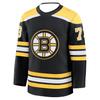Maglia da Hockey - Nera con Accenti Giallo/Bianchi "McAvoy 73" Logo Classico "B" Strato Base Confortevole per Autunno e Inverno