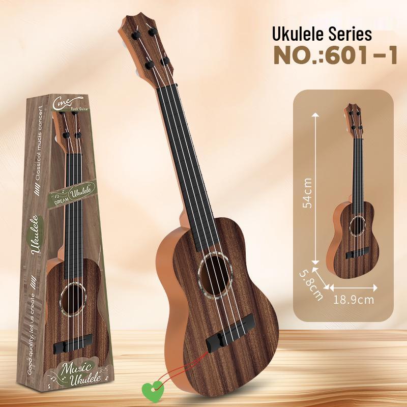 Realistic Guitar Playable Ukulele Toy for Children's Musical Education
