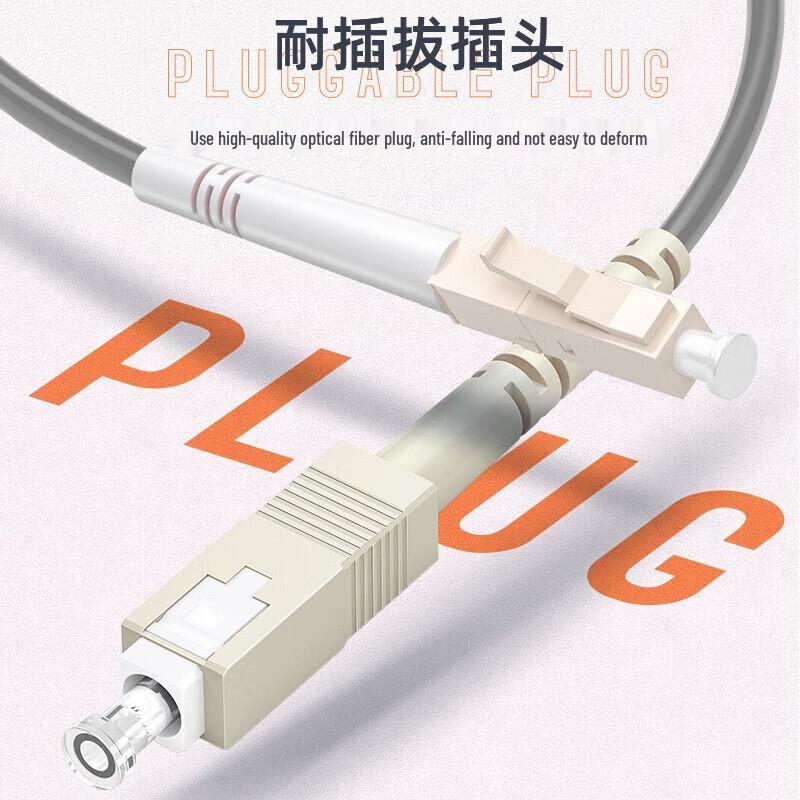 SAMZHE LC-LC Armored Fiber Optic Patch Cable