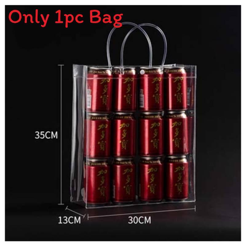 Transparent Pvc Gift Bag For Retail Packaging And Small Gifts
