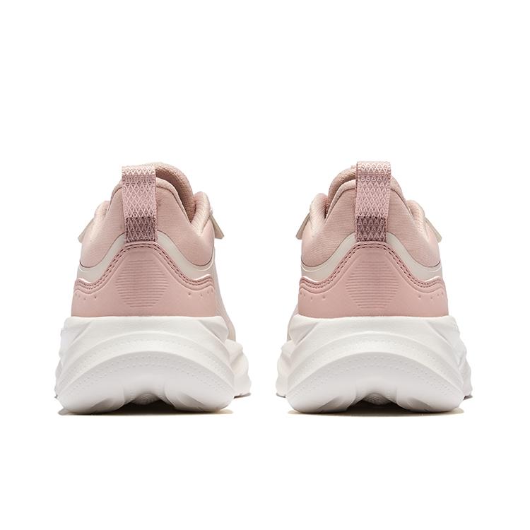 Hongxing Erke Linyun Daily Commuting Lightweight Rebound Low-Top Casual Running Shoes Women Sneakers Pink Gray Clay-Pink 52125103308-102