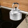 Bollitore in Alluminio Robusto Ampia Bocca Manico Confortevole Resistente all'Usura Bollitore da Fornello per Preparare Regolarmente Tè Caffè