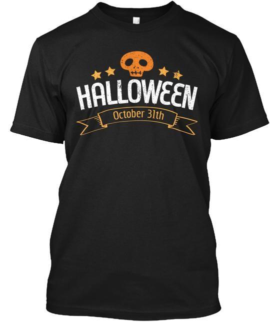 Halloween Tee T-Shirt Made in the USA Size S to 5XL M