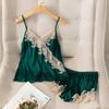 Damen Frühling/Sommer Eis-Seiden-Camisole & Shorts Set - Pure Desire Style, von Internet-Stars inspiriert, Kollektion 2026.