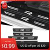 For VW VOLKSWAGEN 2026 New For Volkswagen R LINE Polo BORA GTI Golf Jetta Tiguan Touran Passat T-Roc Car Door Sill Protector Pla