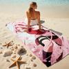 1Pc Dark Fantasy Warrior Beach Towel Microfiber Beach Towel Thin Absorbent For Beach Swimming Yoga Bath Sports 0917303