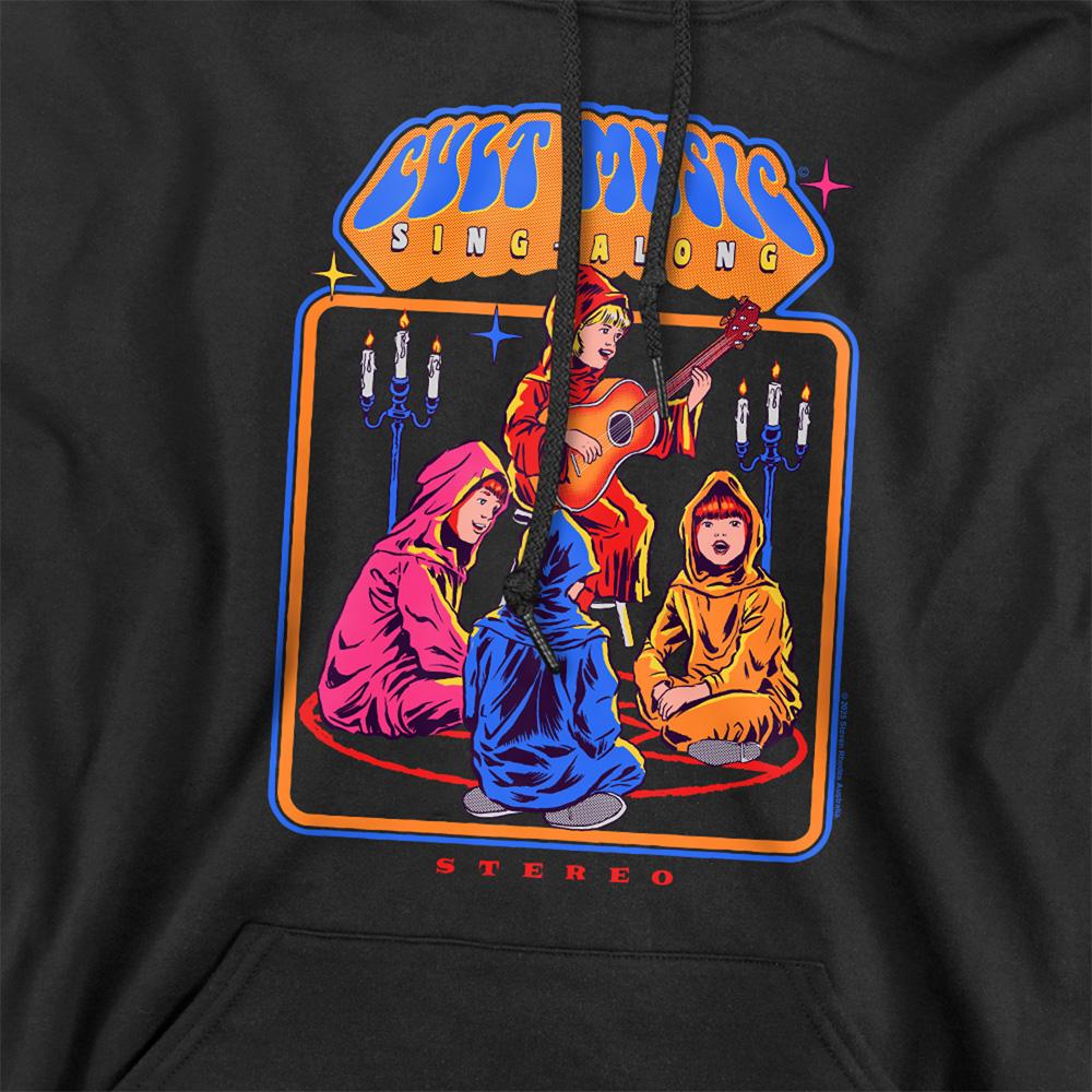 Steven Rhodes Unisex Kapuzenpullover für Erwachsene zum Mitsingen von Kultmusik