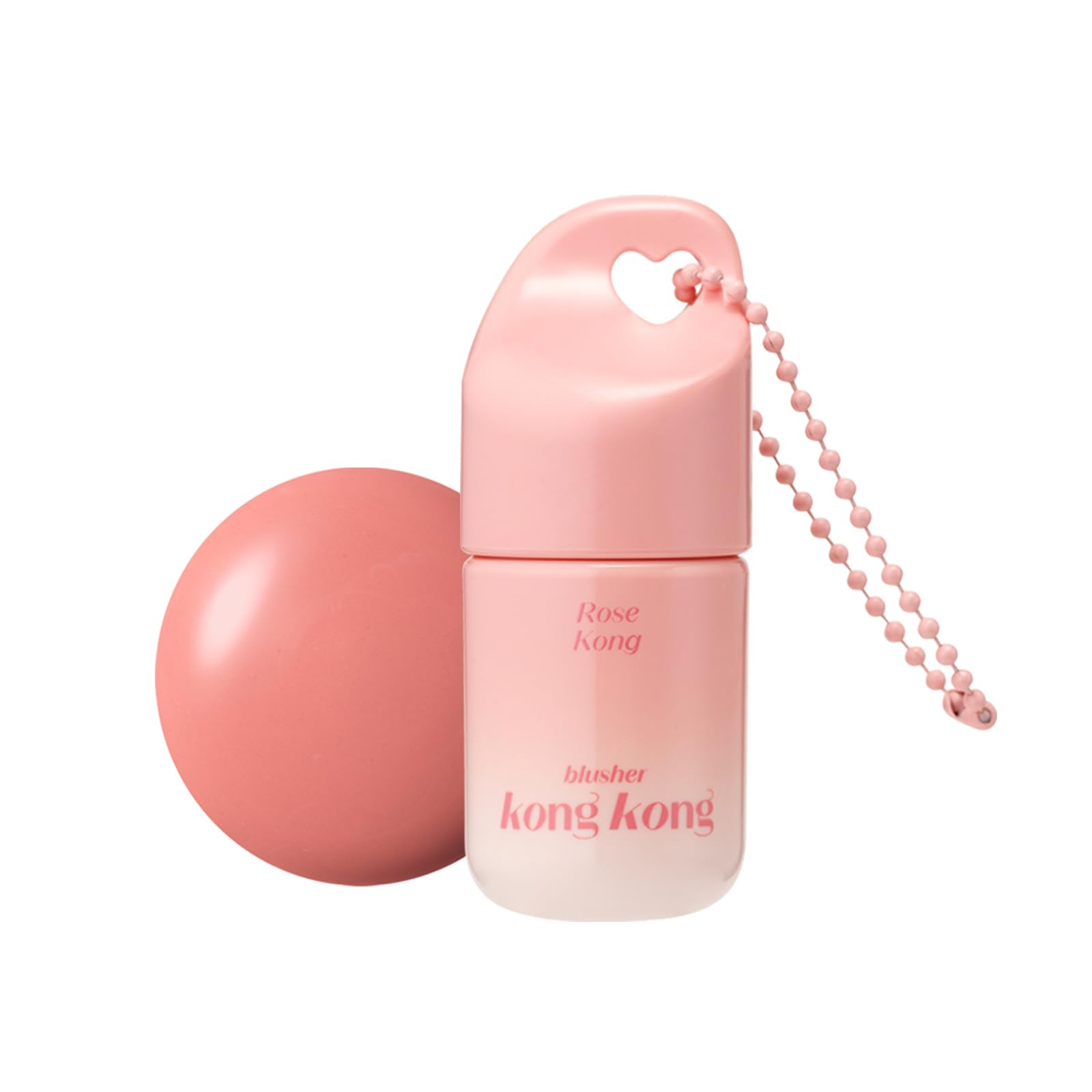 ETUDE Konkon Cheek 7g Liquid Cheek Blusher Natural Glossy Keyring Rose [Etude Official] (05 Kon)