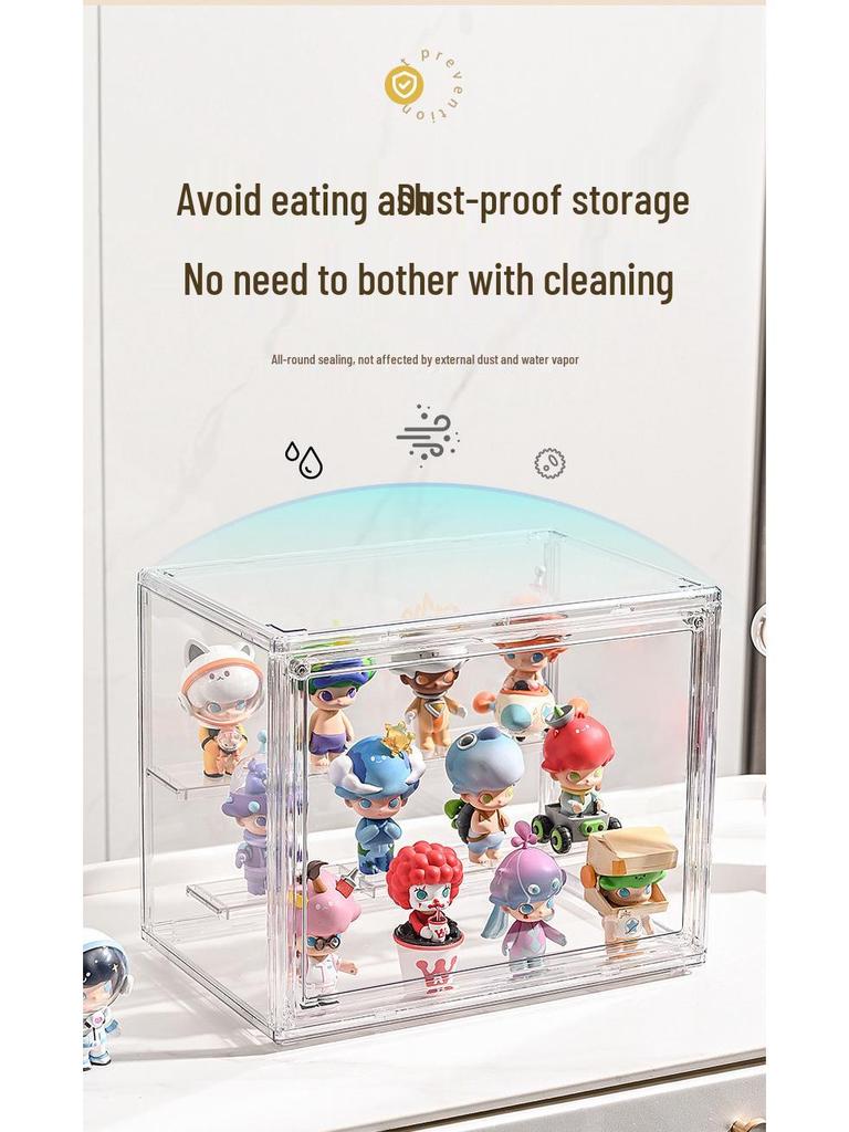 Transparent Dustproof Display Box for Action Figures and Dolls