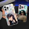 British Pop C-CharliS-XCX Singer Phone Case Color Silver Shell For LPhone 17 16 16e 15 14 13 12 11 Pro Max Plus
