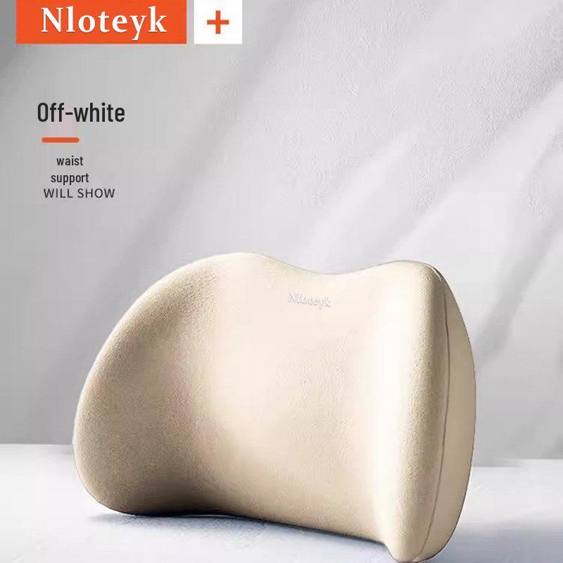 Car Memory Foam Neck & Lumbar Support Pillow Set: Ergonomic Headrest, All-Season Seat Back Cushion