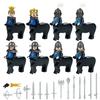 M8108 M8109 M8110 M8111 Cavalry Military Building Block Figurine Puzzle Toy Set