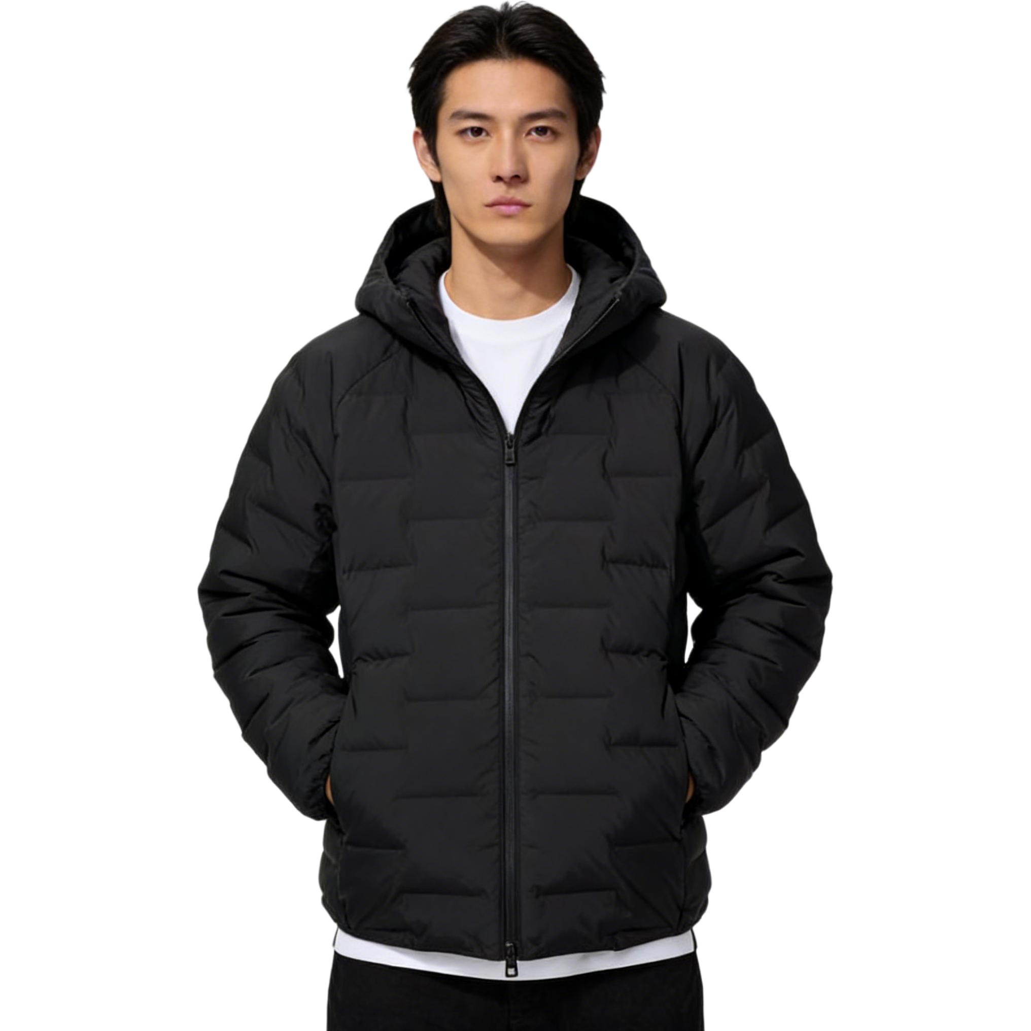UNIQLO Minimalist Comfortable Solid Color Hooded