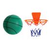 Silent Basketball Foam Size 7/5 Grooved Airless Foam Basketball for Quiet Dribbling Indoor Training Mute Bounce Basketball Ball