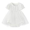 TONGTAI Girls' Summer Short-Sleeve Dress Bodysuit