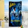 Messi Customizable Name Beach Towel Super Soft & Absorbent Suitable for Sports Travel Swimming Yoga Bathroom Beach And Pool