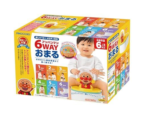 [Amazon.co.jp] AGATSUMA Anpanman 6-Way Potty with Talking Function and Melody [Includes Anpanman Calendar]