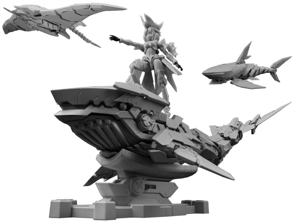 Doyusha MS GENERAL Sin Series Greed Scale Plastic Model (Shokon Hime) -GREED- 1/10
