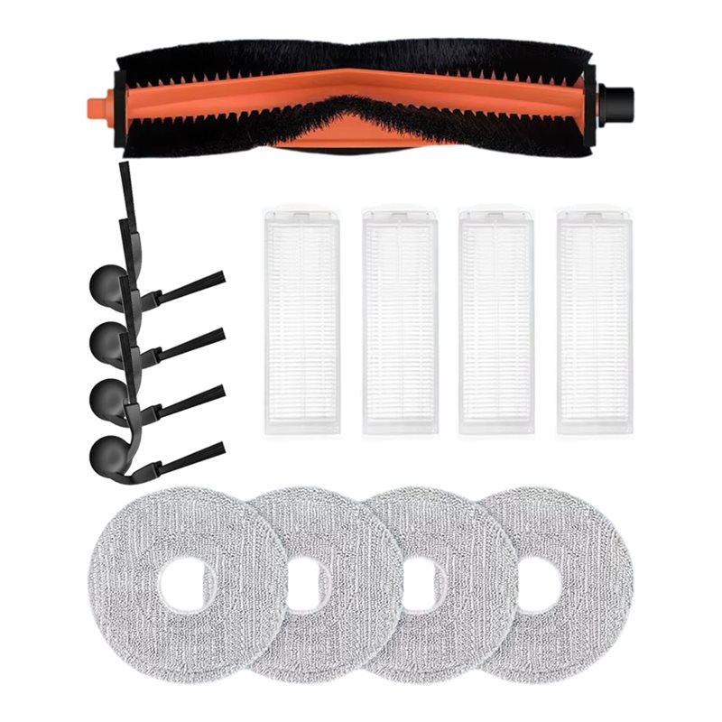 

A78E-Для Xiaomi S40 Pro/Для OV71GL Робот-пылесоса Запасные части- Основная щетка, Боковая щетка, HEPA-фильтр и Насадка для швабры Аксессуары