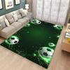 Tappeto a tema sport di palla Tappetino da pavimento da calcio cartone animato per decorazione camera da letto bambini Tappeti grandi aree da calcio Tappeto per ingresso soggiorno casa