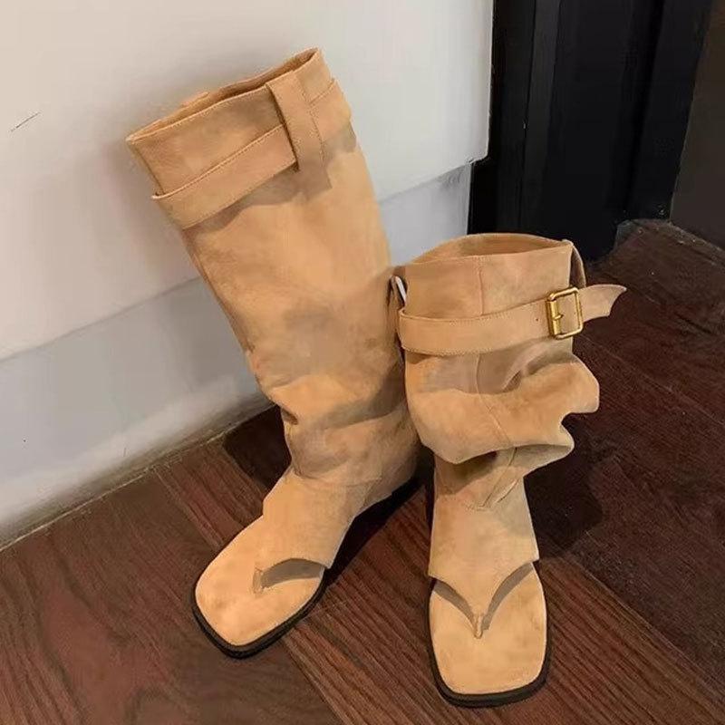 

Внутреннее увеличение высоты носка крутые ботинки летние новые ботинки маленькие ковбойские ботинки на подкладке модные сандалии 40 хаки