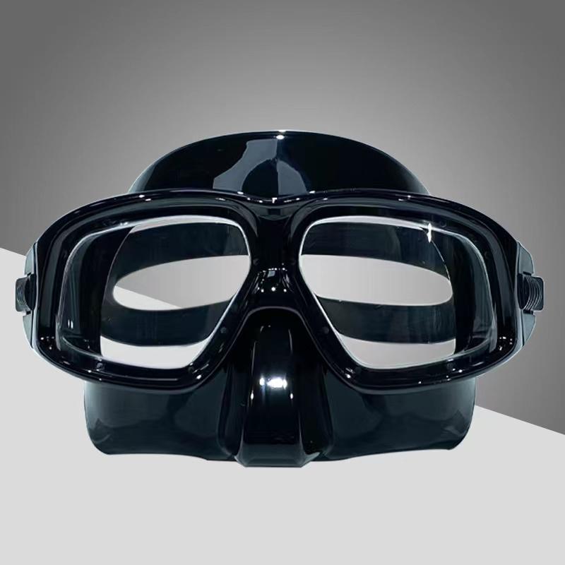 High-Quality Snorkeling mask Silicone Mask Wide Scuba Diving Mask Diving Goggles Swimming Goggles Anti-fog UV lens