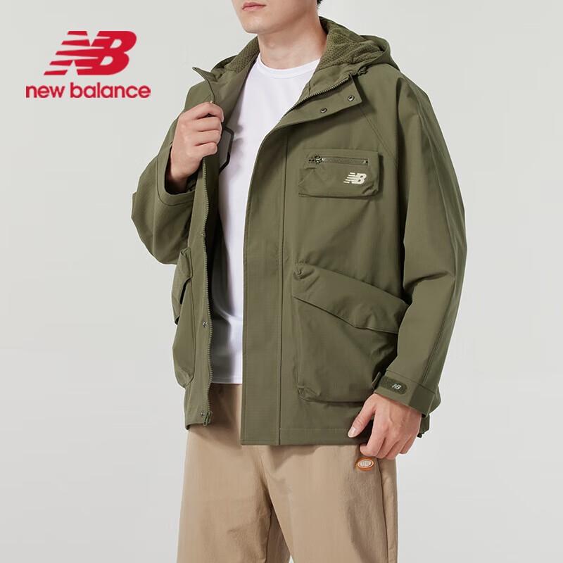 New Balance NB Loose Fit Casual Woven Hooded Jacket XL
