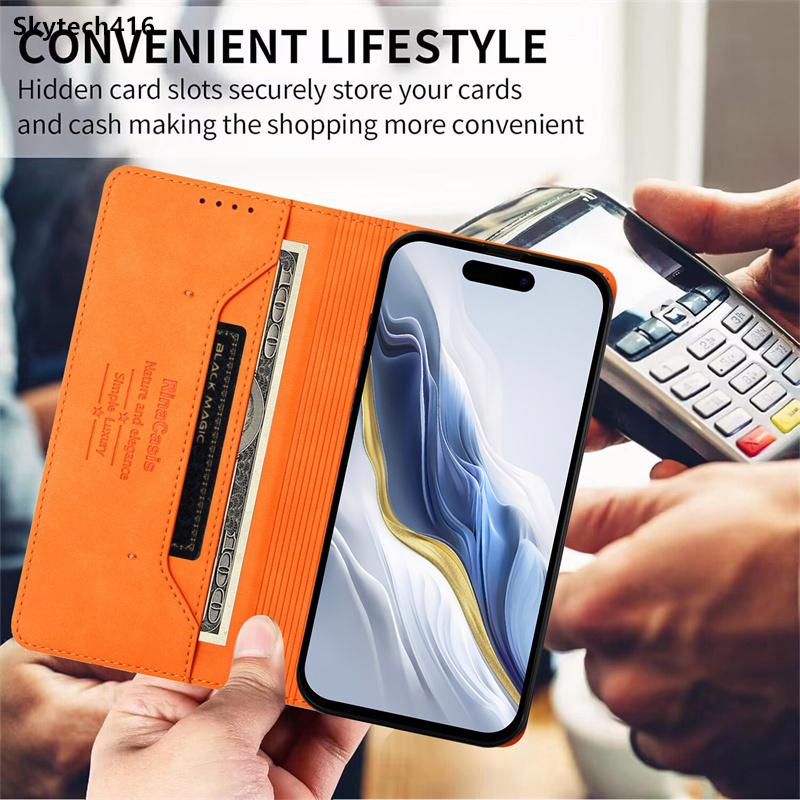 Flip Leather Case For Cubot A10 A20 A30 A40 Max 5 Note 40 60 P50 P90 X100 Casing Phone Cover Wallet Card Slot Shockproof Anti-Drop