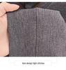 Herren Herbst/Winter Verdickter Samt Wolle Revers Zweiteiliger Lagenpullover für Mittleres und Älteres Alter