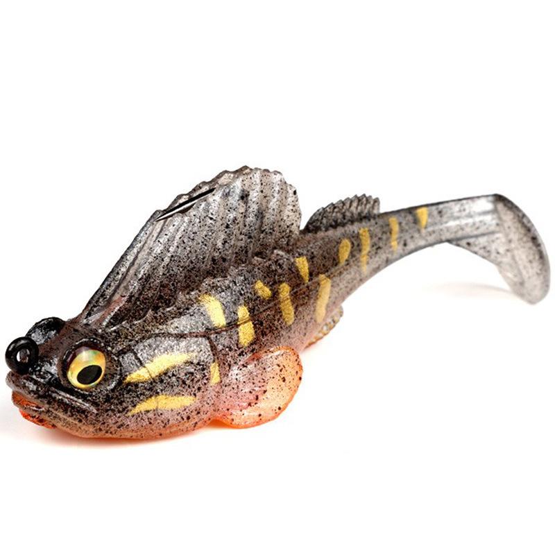 

Темные приманки для ловли окуня, мягкая пластиковая приманка, искусственная джиг-приманка, свимбейт, щука, окунь, шед, форель, силиконовая приманка, морские воблеры 14g серый